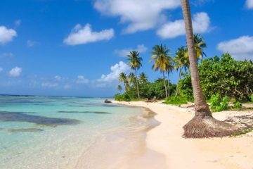 Plage en Guadeloupe